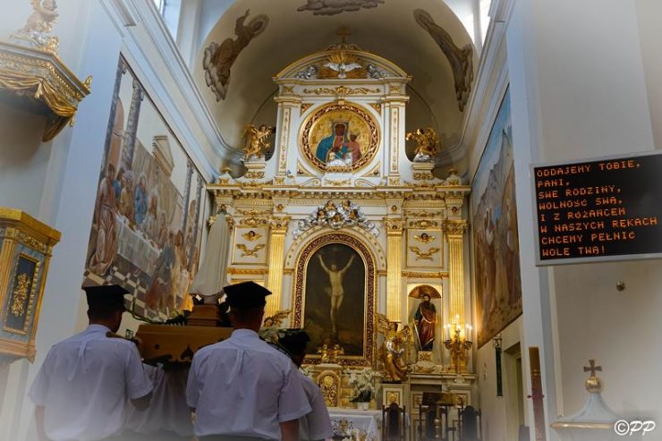 Nabożeństwo fatimski ulicami Adamowa - 13.09.2018